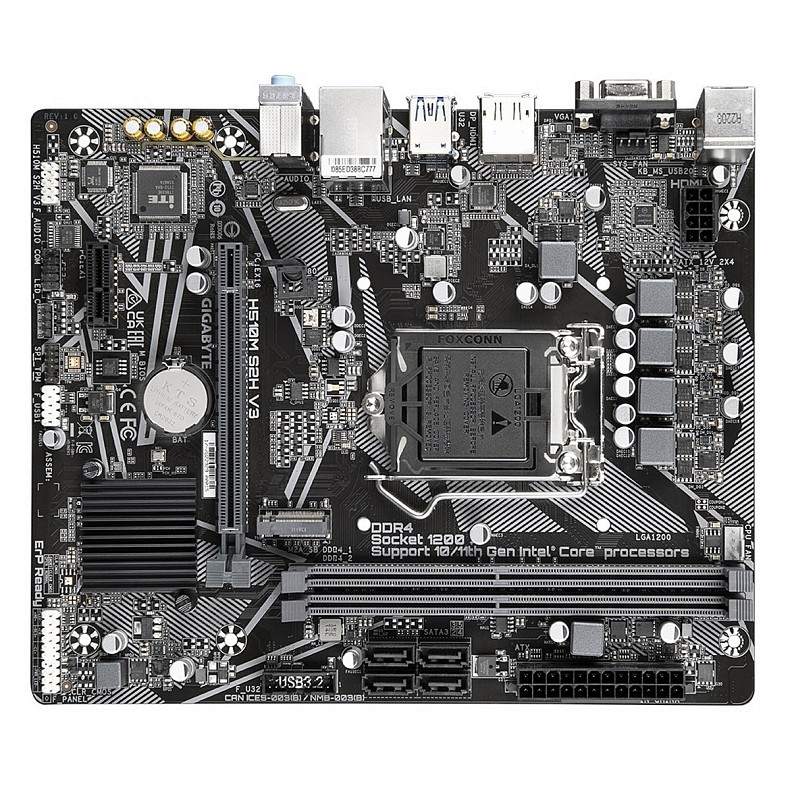 Материнская плата Gigabyte H510M S2H V3 Socket 1200