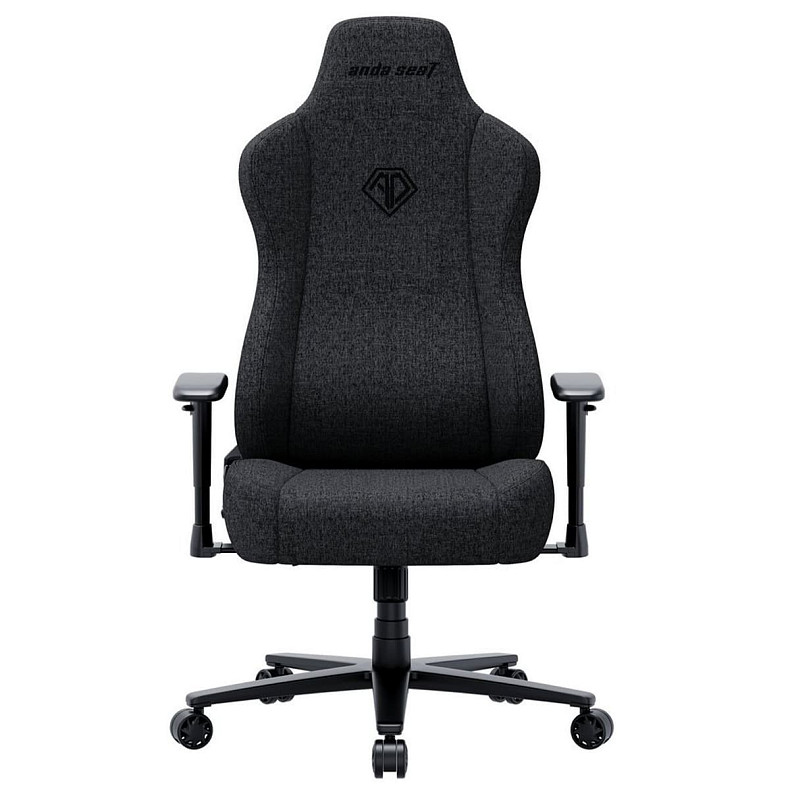 Крісло ігрове Anda Seat Novis XL Fabric Dark Gray Size XL (AD23-XL-01-GB-F)