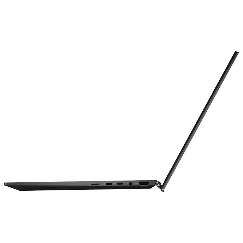 Ноутбук Asus 14_2.8K_OLED/R5 7430U/16/512/AMD Radeon/DOS/BL/Sleeve/USB-RJ45/Jade Black UM3402YA-KM750