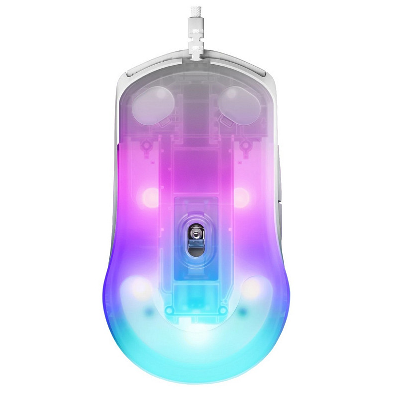 Мышка SteelSeries Rival 3 Gen 2 RGB, White