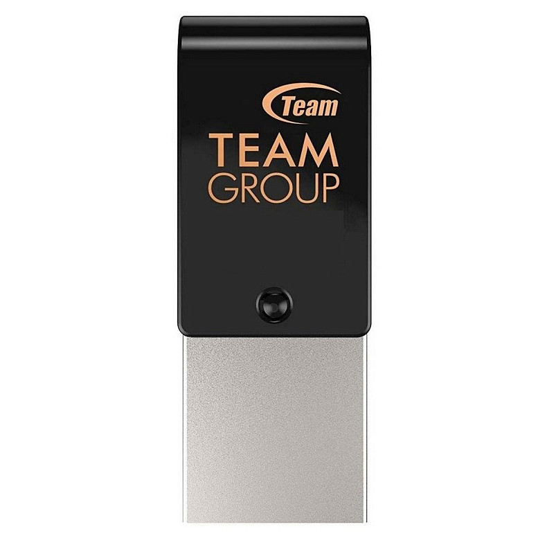 Флеш-накопичувач USB3.1 256GB OTG Type-C Team M181 Black (TM1813256GB01)