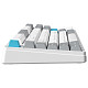 Клавиатура GamePro Asgard Ragnar Keychron Super Red Switch White (MK285WH)