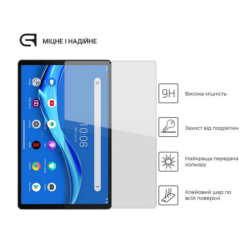 Защитное стекло Armorstandart Glass.CR для Lenovo Tab M10 Plus (2nd Gen), 2.5D (ARM60055)