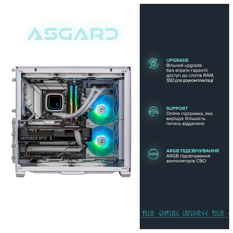 Персональный компьютер ASGARD (A97X.64.S20.36.2050W)