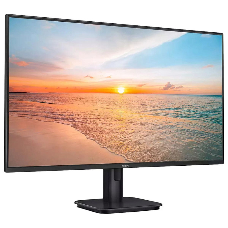 Монітор 27" Philips 27E1N1300A, IPS, 100Hz, 1ms, HDMI, USB-C, USB hub, колонки, чорний