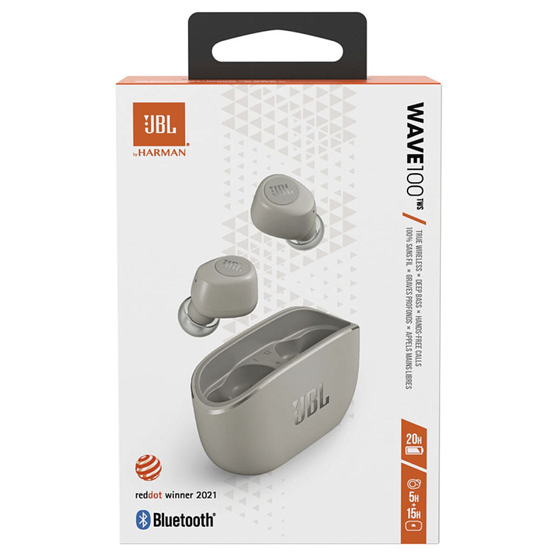 Наушники JBL Wave 100TWS Ivory  (JBLW100TWSIVR)