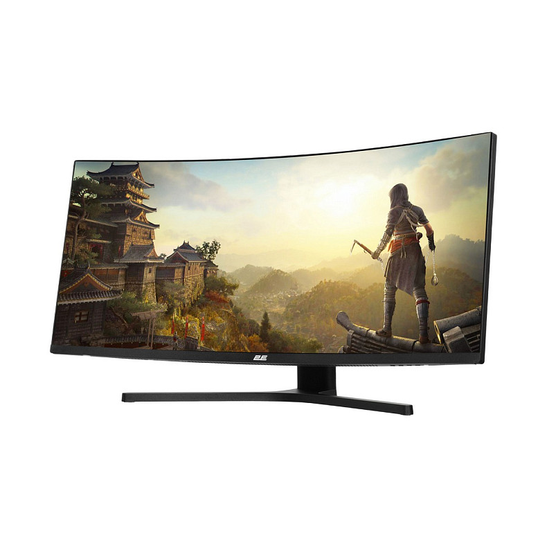 Монитор 2E GAMING 34" G3424B 2xHDMI, DP, VA, 3440x1440, 180Hz, 1ms, NTSC 85%, CURVED, FreeSync, HAS