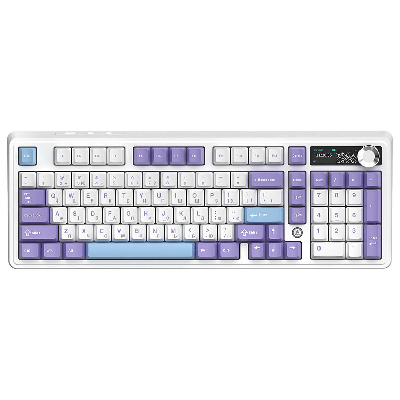 Клавиатура Ajazz AK980 V2 Gift Switch V2 White (AK980-V2-G-PWB)