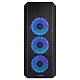 Корпус Chieftec SCORPION 4 GL-04B-UC-OP 4x120mm A-RGB, USB-C, ATX, без БП, Black