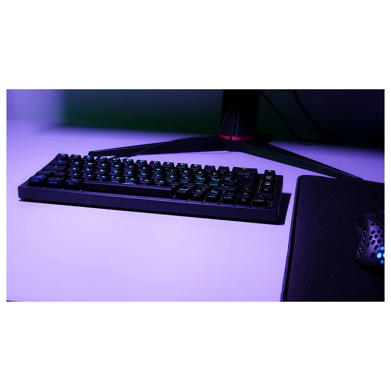 Клавіатура Xtrfy K5 68 keys Kailh Red Hot-swap RGB Black (K5-RGB-CPT-BLACK-R-UKR)