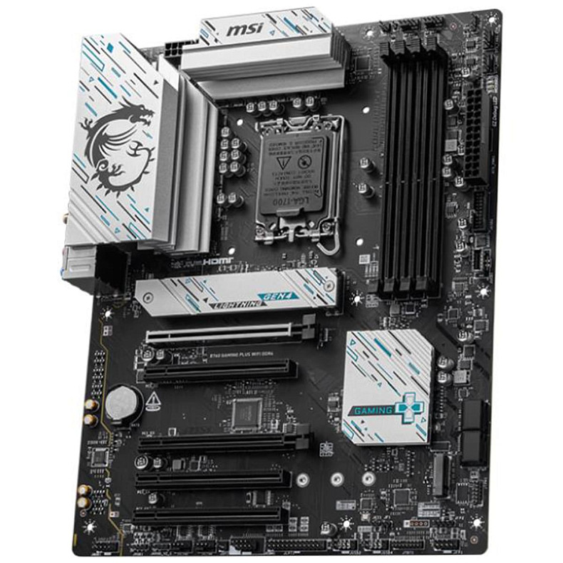 Материнська плата MSI B760 S1700 ATX B760 GAMING PLUS WIFI DDR4
