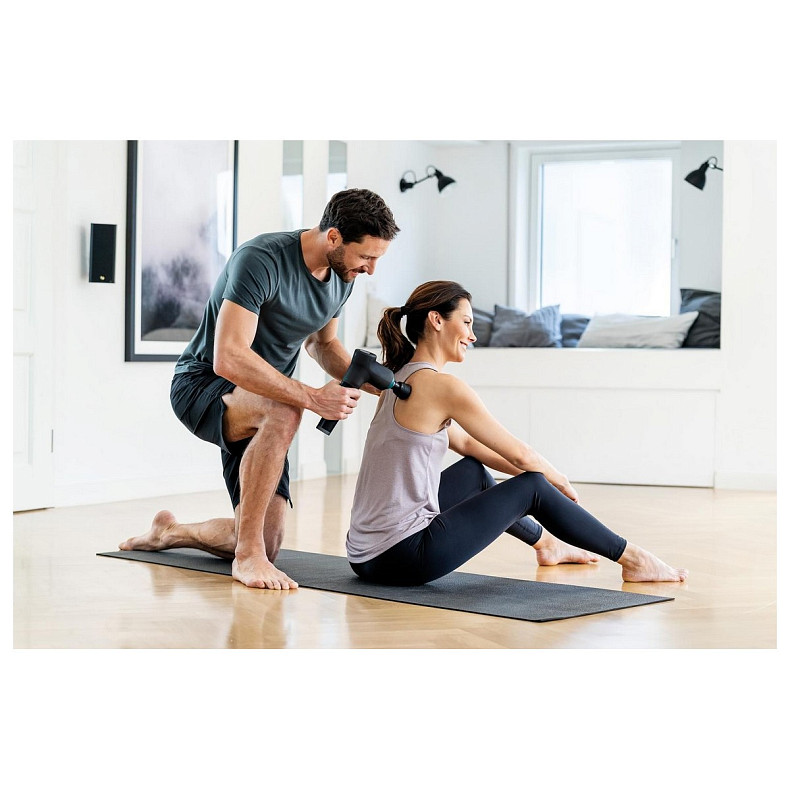 Масажер Beurer для тіла, літій- іонний акум., фасціальний, 5 насадок, чорний