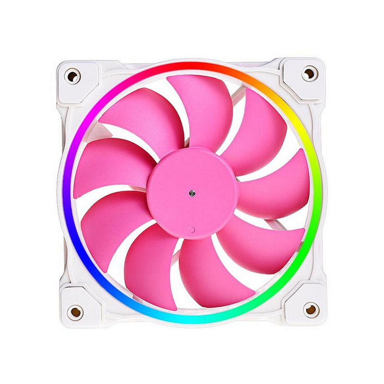 Вентилятор ID-Cooling ZF-12025-PINK ARGB (Single Pack)