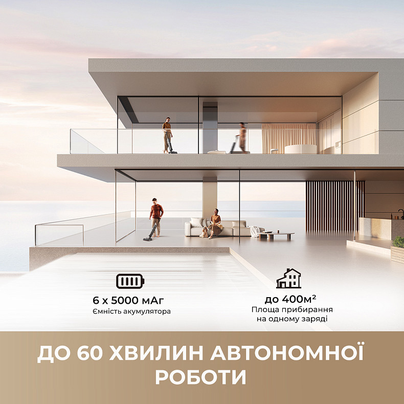 Беспроводной моющий пылесос Dreame H15 Pro FoamWash