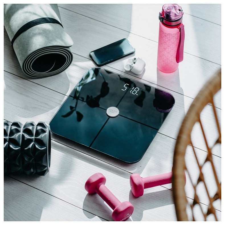 Ваги напольні Adler AD 8187 black