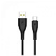 Кабель SkyDolphin S08T USB-Type-C 1м, Black (USB-000563)