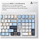 Клавіатура Ajazz AK980 Max Magnetic Switch Blue/White/Dark Blue (AK980-MAX-M-BWDB)