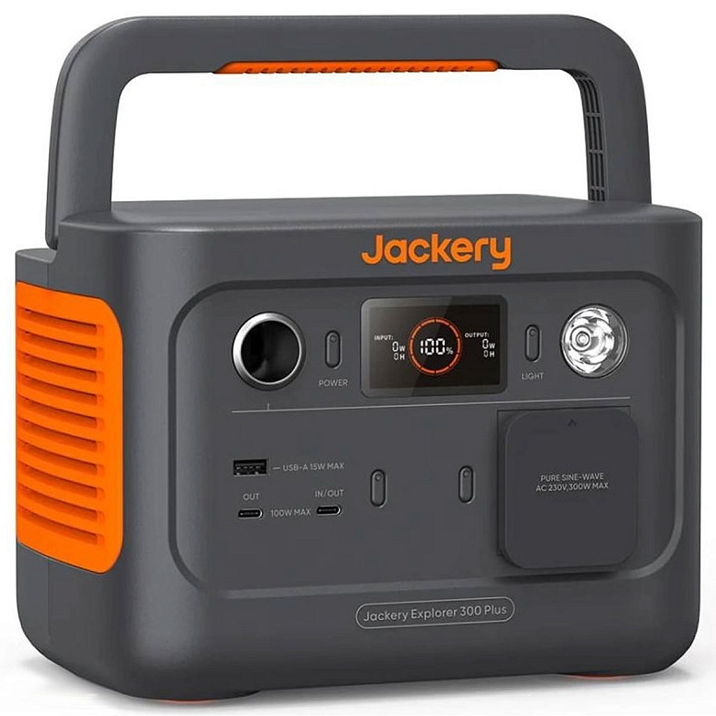 Зарядна станція Jackery Explorer 300 Plus + Solar Panel 40W (60-0304-EUB1A1)