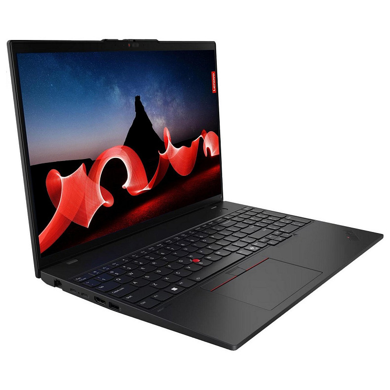 Ноутбук Lenovo ThinkPad L16-G1 16" WUXGA IPS AG, AMD R5-7535U, 16GB, F512GB, UMA, DOS, чорний
