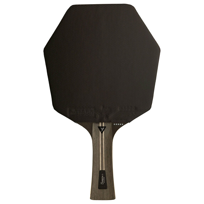 Ракетка для настольного тенниса Stiga Pro Carbon Plus Plus Cybershape 5 Star FL (1215-0401-35)