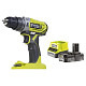 Шуруповерт-дриль ударний акумуляторний Ryobi ONE+HP R18PD2-120B 18В 1х2А·год (5133006321)