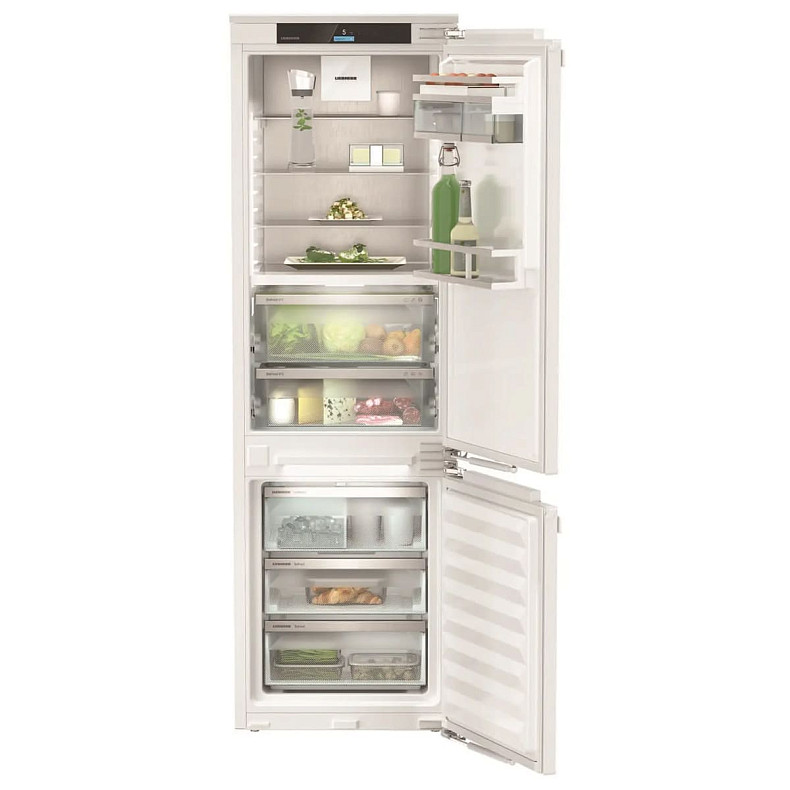 Вбудований двокамерний холодильник Liebherr Icbnd 5163