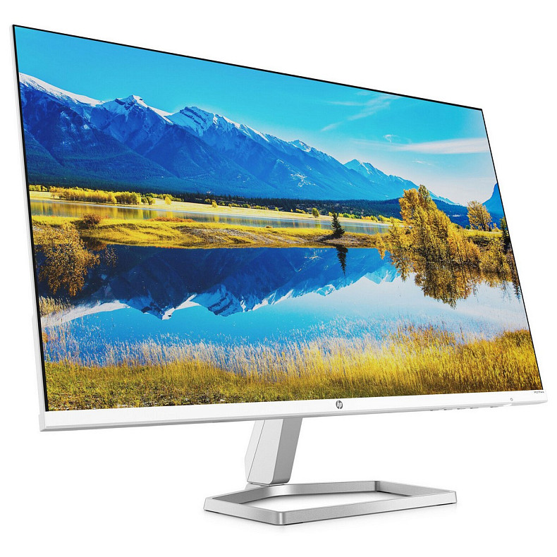 TFT 27" HP M27fwa, IPS, D-Sub, HDMI 1.4 x 2, колонки, серебристый