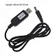 Кабель питания SK USB-DC5.5mmx2.1 12V 1m Black (40002274412095.5x2.1)