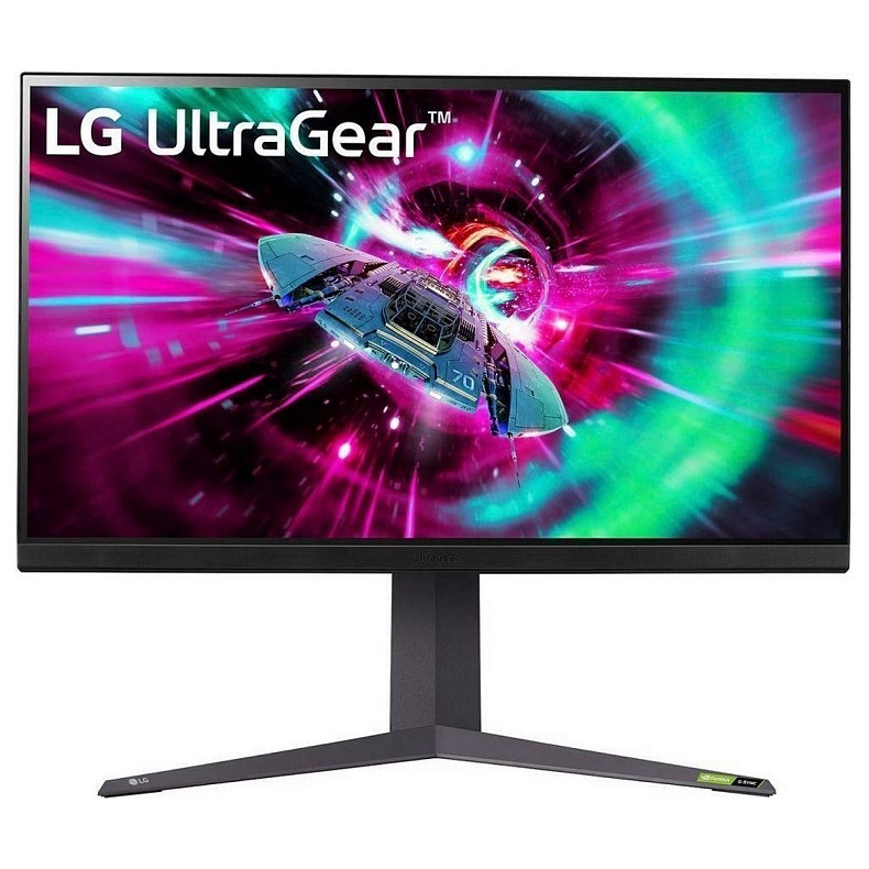 Монитор LG 31.5" 32GR93U-B 2xHDMI, DP, USB, Audio, IPS, 3840x2160, 144Hz, 1ms, DCI-P3 95%, G-SYNC