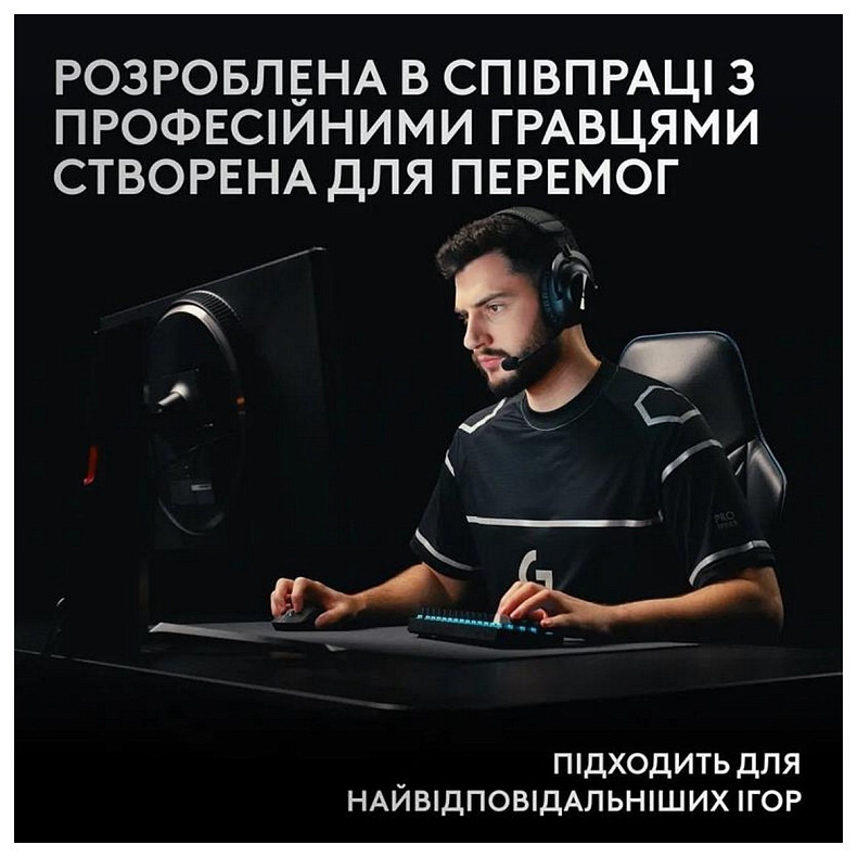 Клавіатура Logitech G PRO X 60 TKL GX Optical Tactile White (920-011930)