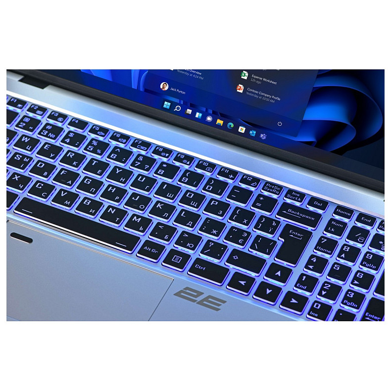 Ноутбук 2E Complex Pro 15.6" FHD IPS AG, Intel i5-1240P, 16GB, F1024GB, UMA, Win11P, сріблястий