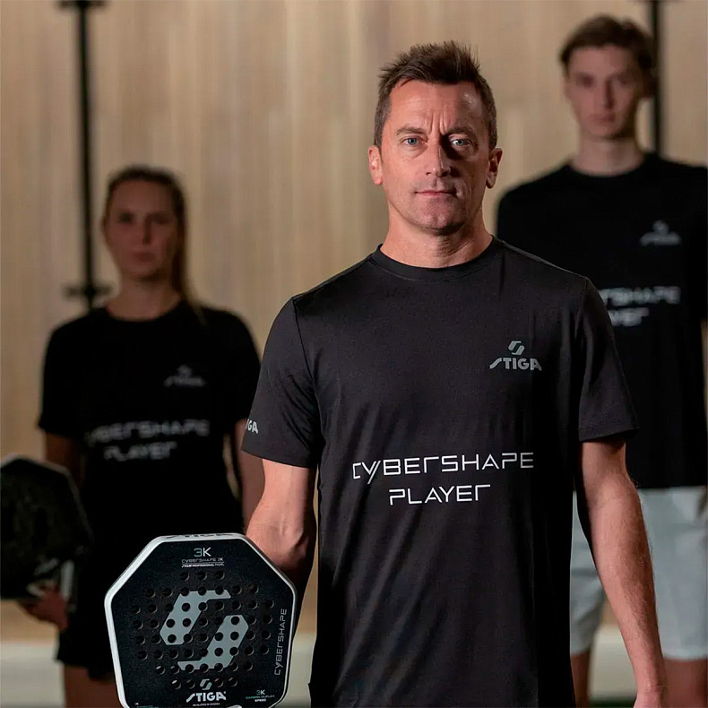 Ракетка для падел тенісу Stiga Racket Cybershape 18K (2202-1701-03)