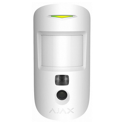 Датчик руху з камерою Ajax MotionCam, PhOD,Бездротовий, Jeweller, Білий (000027929)