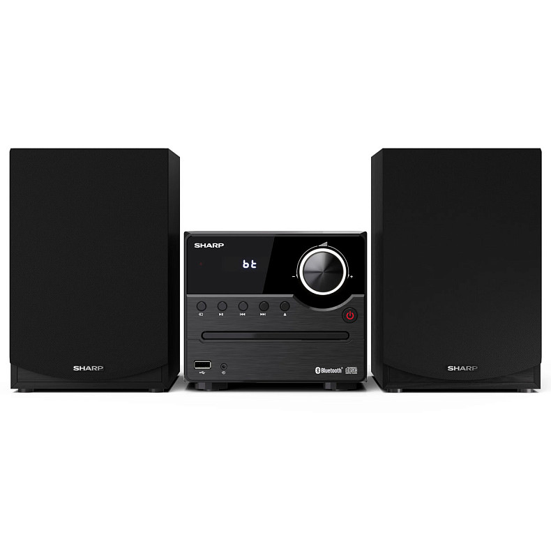 Музыкальный центр Sharp XL-B512(BK) Black