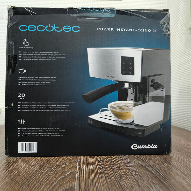 Кофеварка эспрессо CECOTEC Power Instant-ccino 20 - Уценка