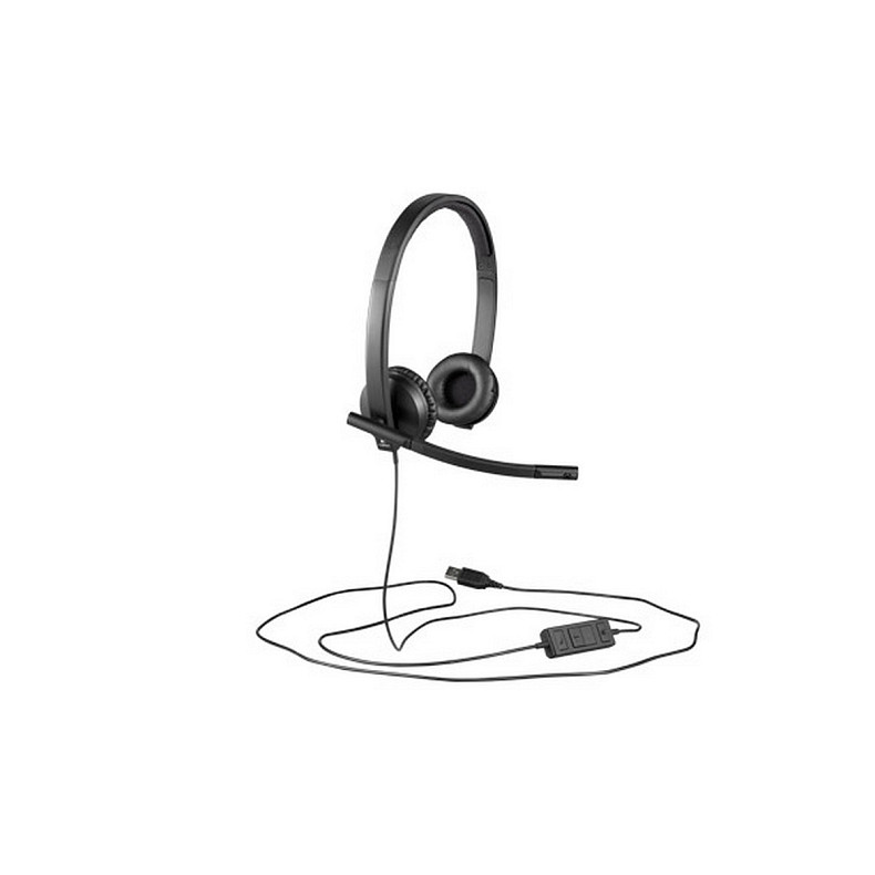 Гарнитура Logitech H570e Headset USB (981-000575)