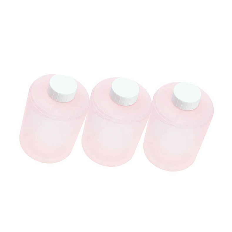 Сменный блок Xiaomi Mijia Automatic Induction Soap Dispenser Bottle 320ml Pink (3 шт.)