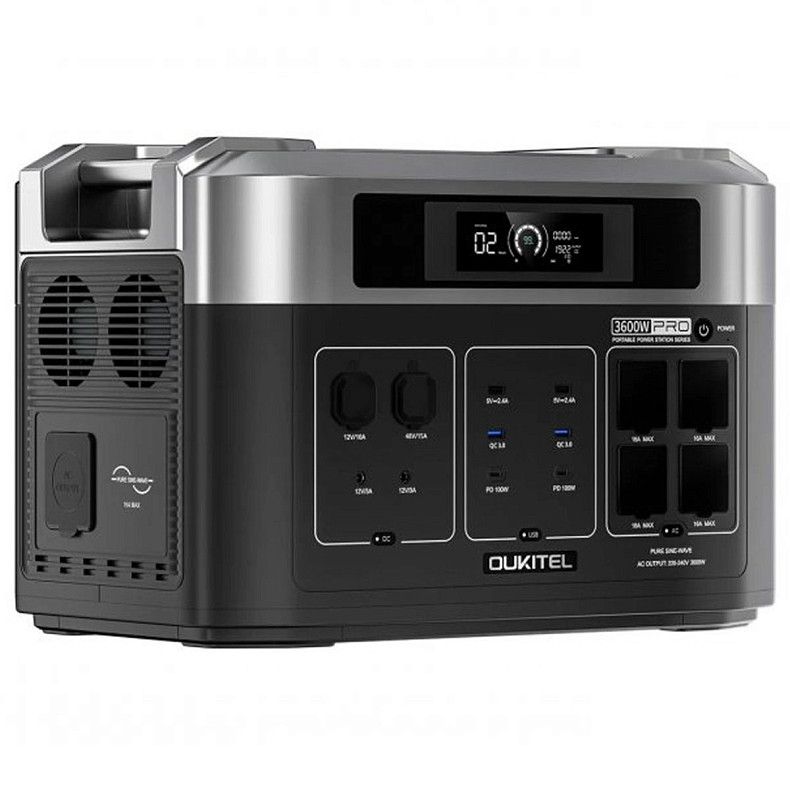 Зарядна станція OUKITEL 3600Вт (BP2000E PRO)