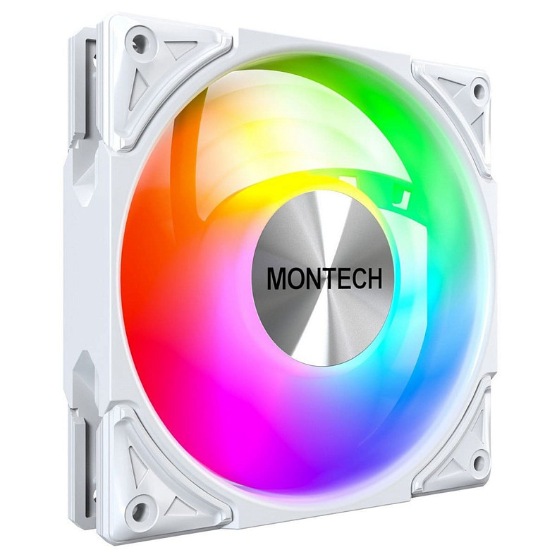 Вентилятор Montech 120MM METAL PRO 12 ARGB PWM WHITE