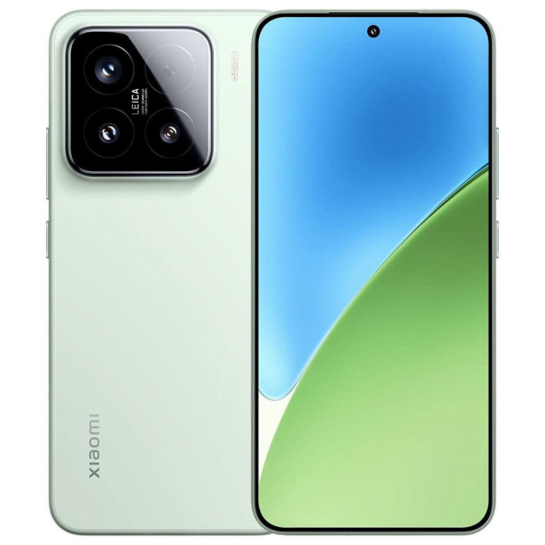 Смартфон Xiaomi 15 5G 12/512Gb SIM+eSIM (with charger) Green EU
