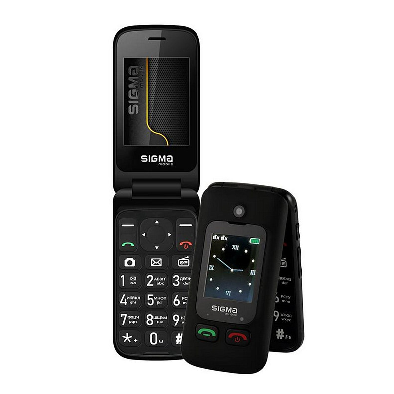 Мобільний телефон Sigma mobile Comfort 50 Shell Duo Type-C Dual Sim Black (4827798212523)