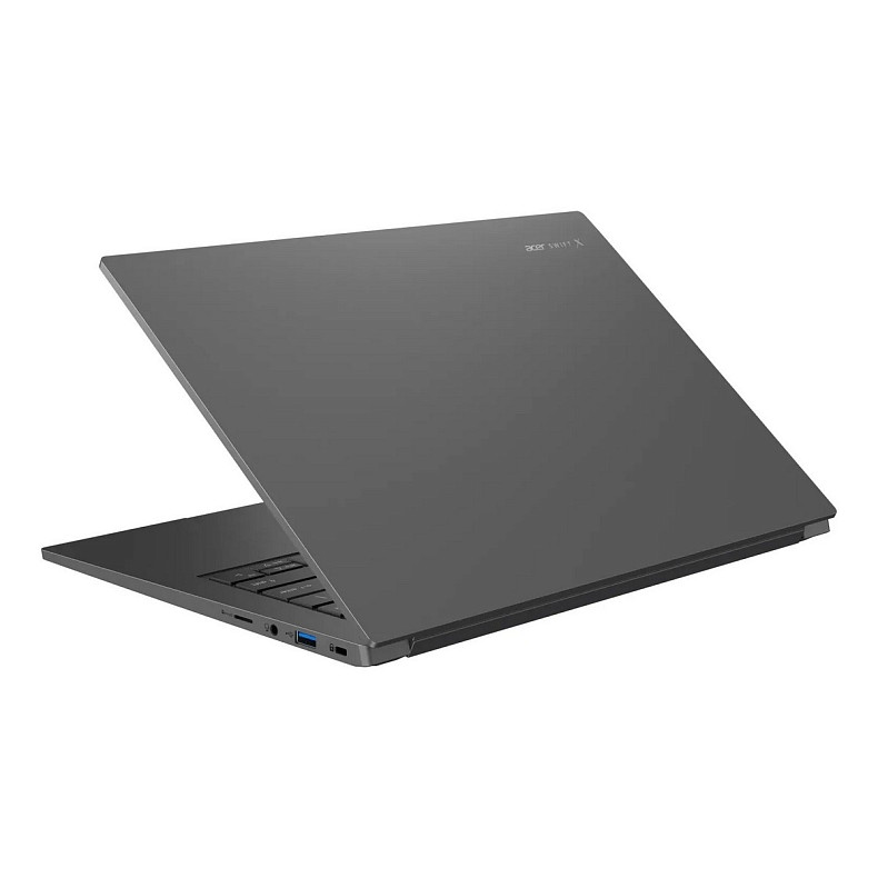 Ноутбук Acer Swift X 14 SFX14-61G 14.5" 2.8K OLED, AMD R7-350, 32GB, F1TB, NVD5060-8, Win11, серый