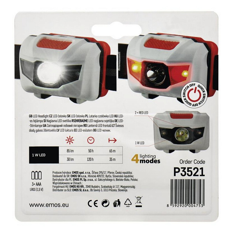 Фонарь Emos P3521