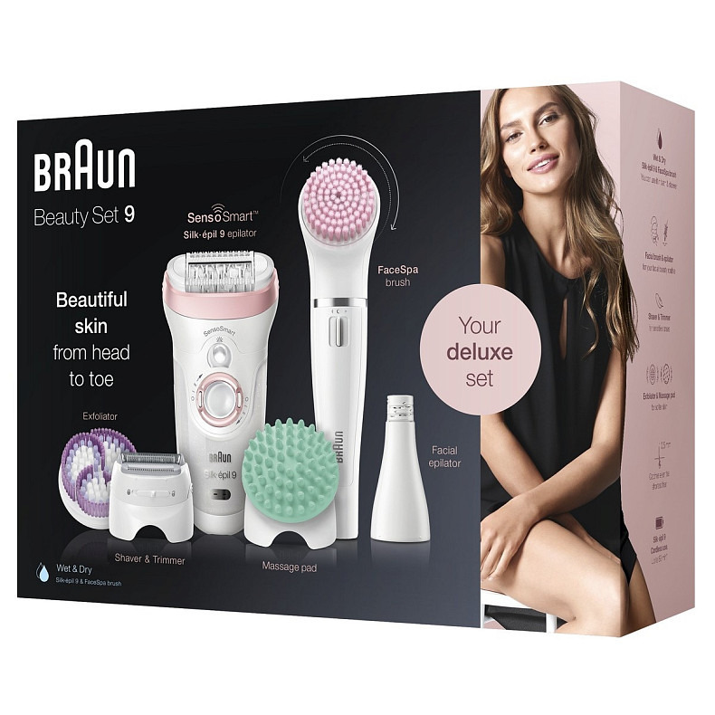 Епілятор Braun Електр епiлятор Silk_epil 7 SES 9/995 BS