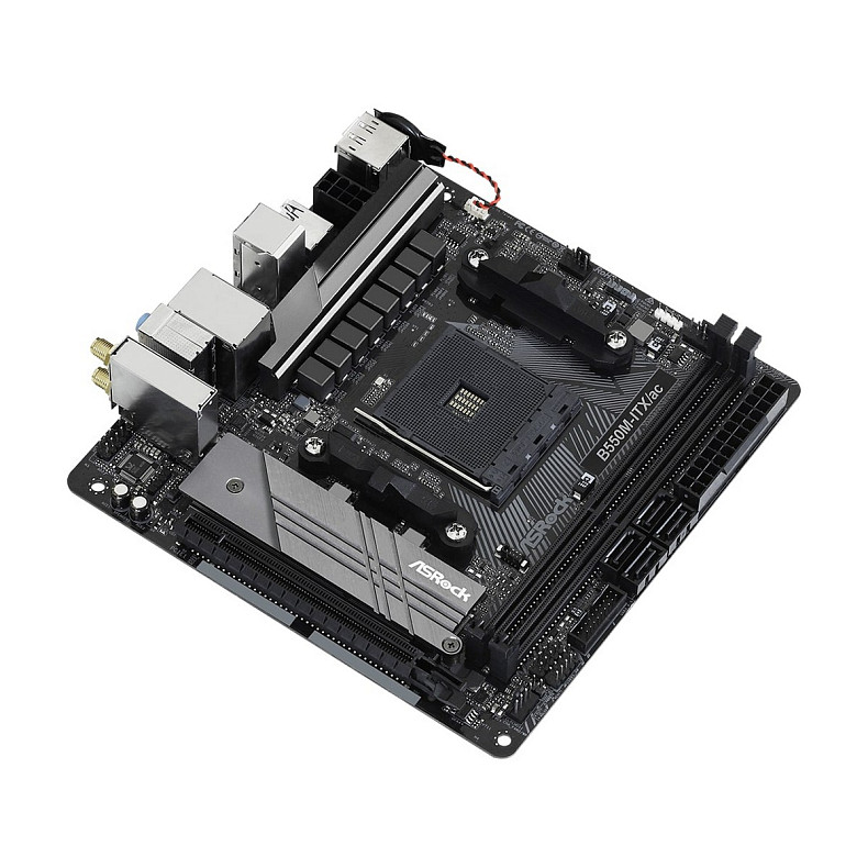 Материнская плата ASRock B550M-ITX/AC Socket AM4