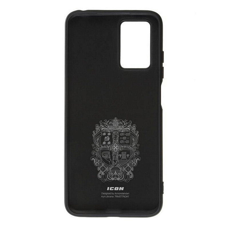 Чохол-накладка Armorstandart Icon для Xiaomi Redmi 10/10 2022 Black (ARM66076)