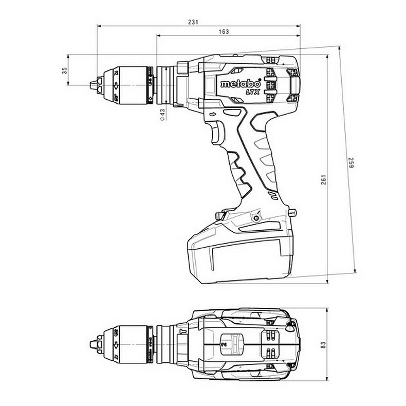 Шуруповерт Metabo SB 18 LTX Impuls (602192890)