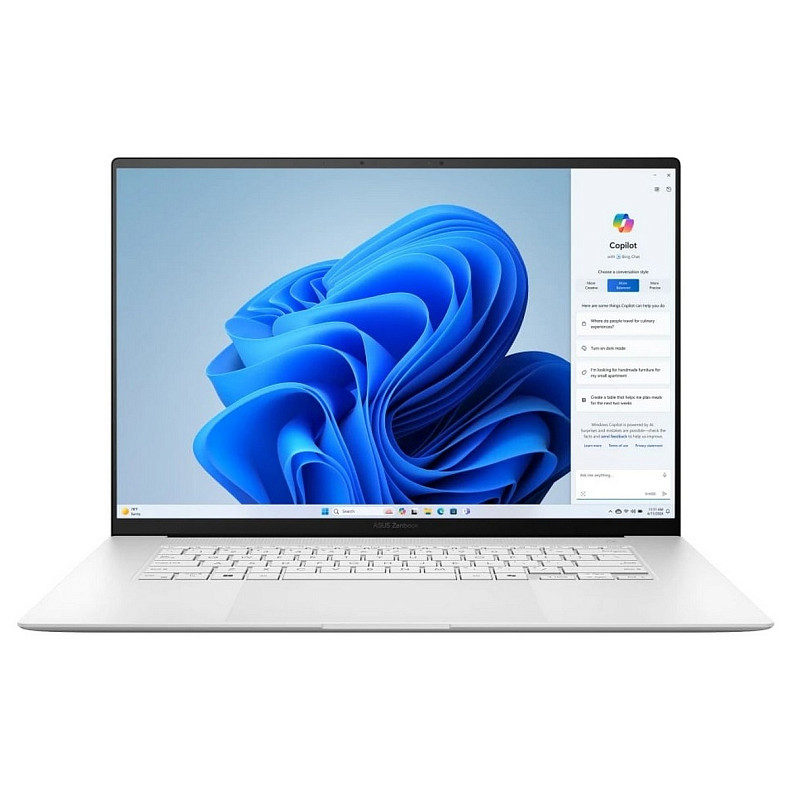 Ноутбук Ноутбук ASUS Zenbook S 16 UM5606KA-RK736W 16" 3K OLED, AMD AI 7350, 24GB, F1TB, UMA, Win11, Белый