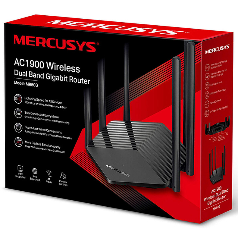 Wi-Fi Роутер Mercusys  MR50G