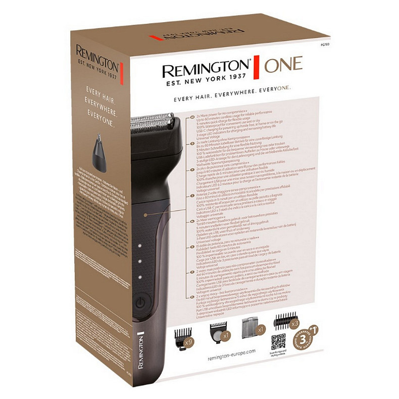 Триммер REMINGTON PG780 E51 REM One TotalBody Multigroomer